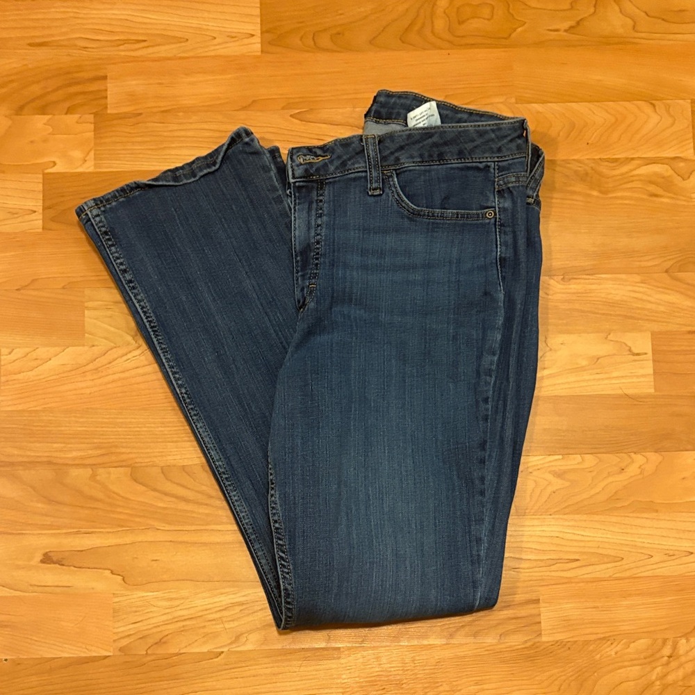 Lee Dark Blue Women's Flare Jeans